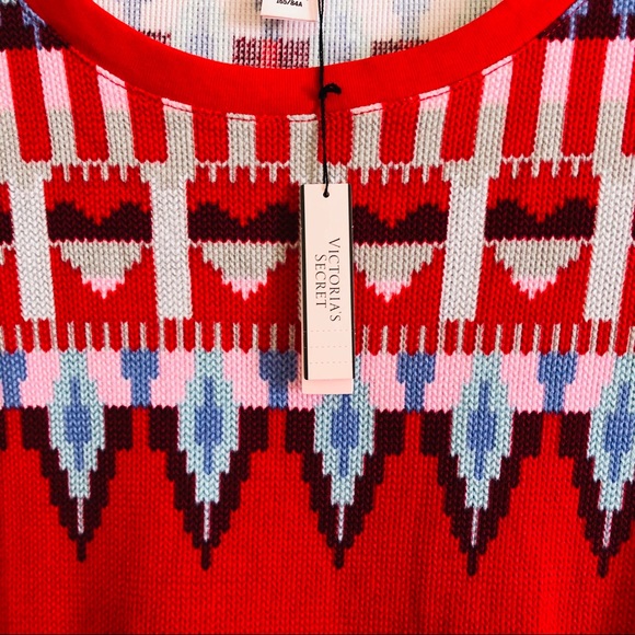 VICTORIA’S SECRET Fairisle Print Thermal - Picture 3 of 8